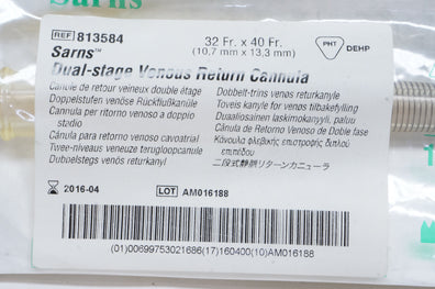 Terumo 813584 Sarns Dual-Stage Venous Return Cannula 32Fr. x 40Fr. (x)